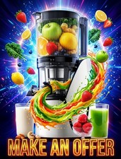 Slow Masticating Juicer Cold