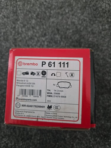 Brembo p61111 brake pad - brembo,