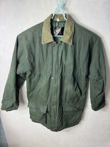 Wax jacket mensl - green, outdoor