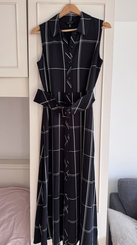 Karen millen black windowpane - karen,