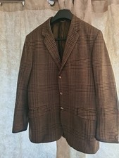 Phillips & Piper Cavalry Twill Wool Tweed Jacket Blazer Chest 38"-40" Vintage 
