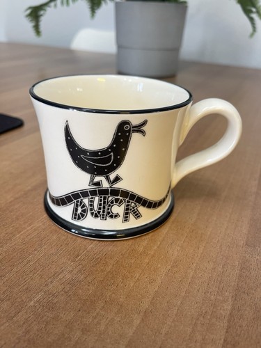 Moorland pottery mug up - at,