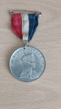 Antique Abdicated King Edward VIII Coronation Medal & Ribbon 1937