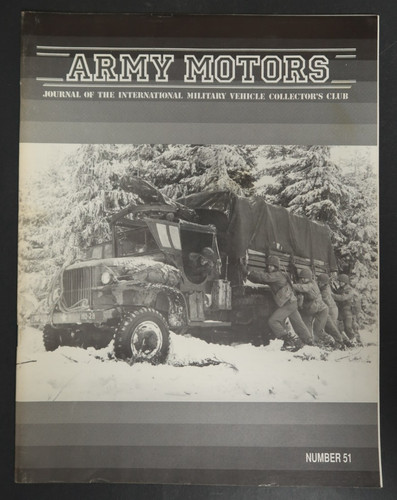 Army motors magazine journal - army,