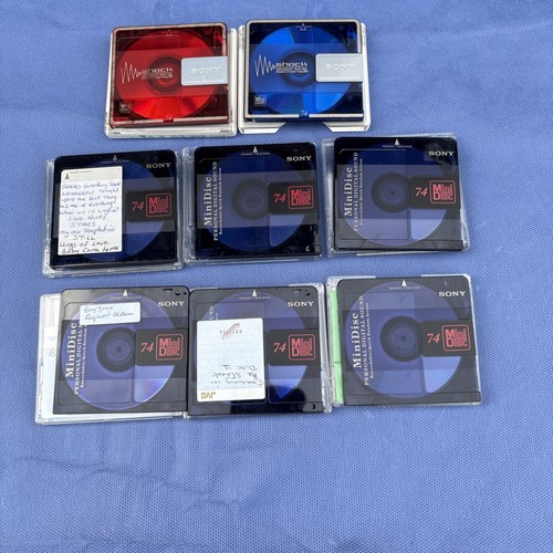 Sony minidisc bundle 8 - 74,