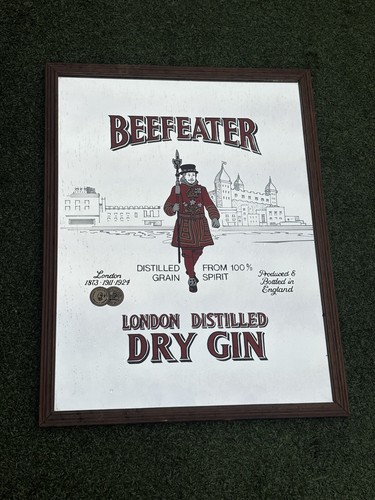 Large vintage 1970s beefeater - large,