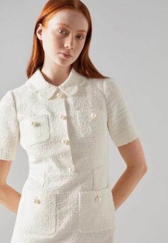 Bennett cream cotton mix - lk,