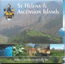 2003 St Helena and Ascension Annual Brilliant Uncirculated Coin Set