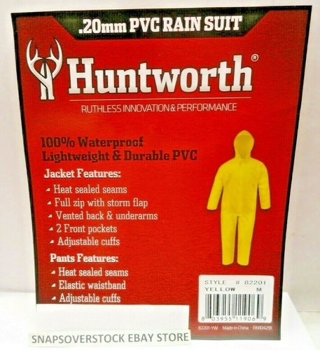 Huntworth 20mm yellow pvc - .20mm,