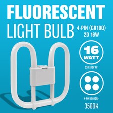 2 X FLUORESCENT LIGHT BULB 4
