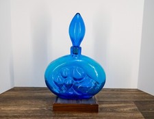 Blue BLENKO 5 Bubble Decanter
