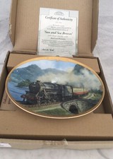 Davenport Steam Train Plate