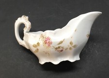 Springer & Co. Elbogen Bohemia Austria Porcelain Gravy Boat or Sauce Bowl