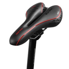 MTB Bike Saddle Gel  Mountain Road Cycling Seat PU Leather Soft Bicycle Cushion