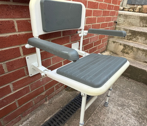 Shower seat folding wall - shower,