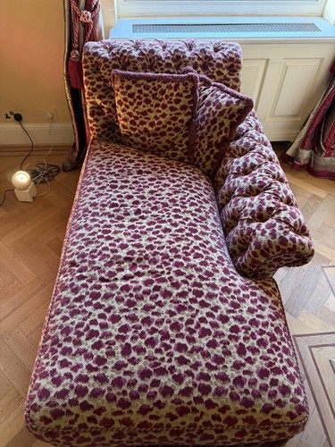 Vintage chaise longue sofa - chaise,