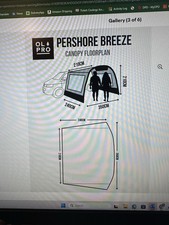 OLPRO Grey Pershore Breeze Campervan Canopy Awning