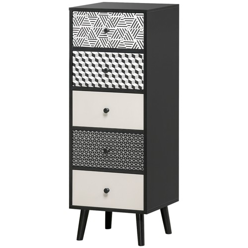 Homcom chest drawers - homcom, drawers,