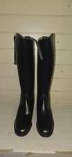 Regent Europa Leather Riding Boots - Size 5 - Short Leg/Wide Calf - Black - Y990