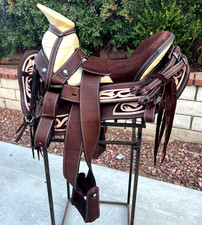 15" BROWN CHARRO SADDLE