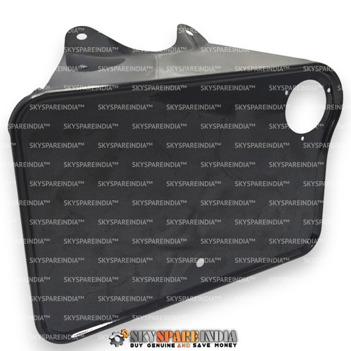 Rear number plate - rear,