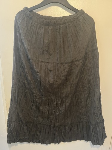 Tiered maxi skirt - , elasticated
