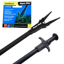 Aqua One EasyReach Aquarium Tongs 70cm long - Easy-to-Use Grabber Fish Tank