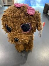 TY Beanie Boo Brown Puppy Dog