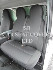 TO FIT A VW LT35 VAN, 2004, SEAT COVERS, EBONY BLACK SINGLE & DOUBLE