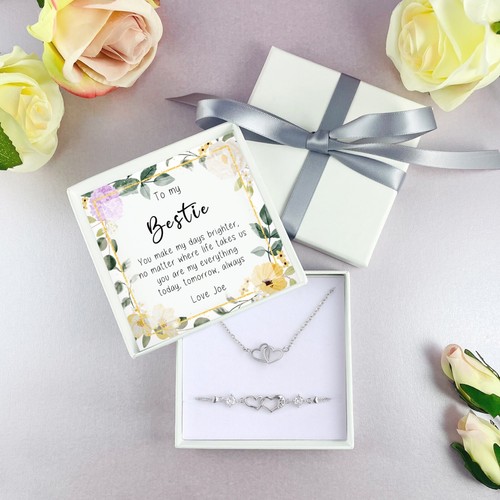Personalised bestie jewellery - bestie,