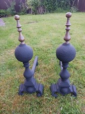 VINTAGE BRASS AND CAST IRON