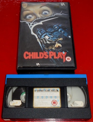 Child play vhs warner bros - child's,