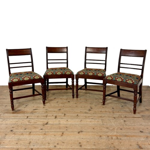 Antique mahogany dining chairs - antique,