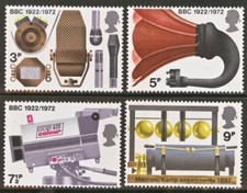 GB MNH Scott 0676-0679, 1972
