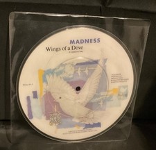 Madness - Wings Of A Dove - 7" VINYL 45 - Picture Disc - Ska - 1983 - VG/VG