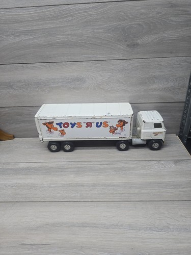 Vintage large toys tin - vintage, r
