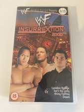 WWF INSURRECTION 2000 VHS PAY