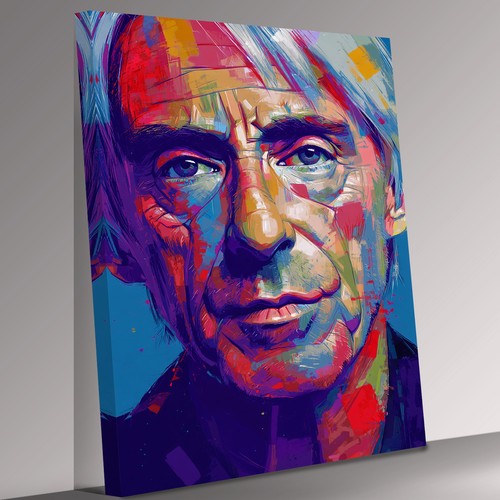 Paul weller icon abstract - weller,