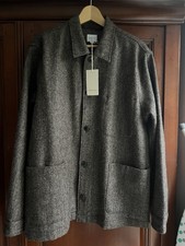 BNWT Sunspel wool tweed twin