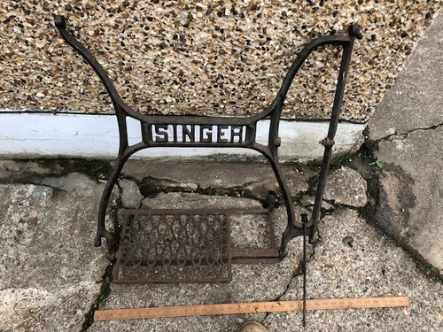 Vintage cast iron - cast, singer