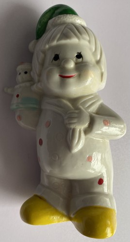 Porcelain clown ornament boy - -,