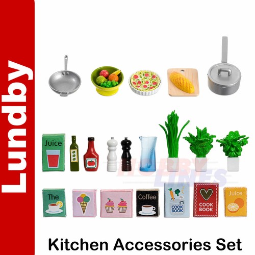 Lundby kitchen accessories - kitchen,