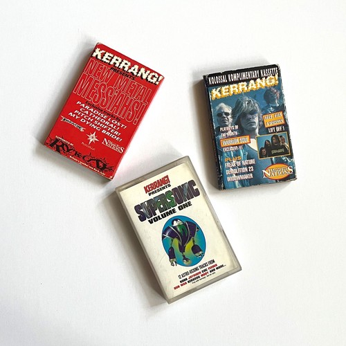 Kerrang presents 3 cassette - kerrang!, x