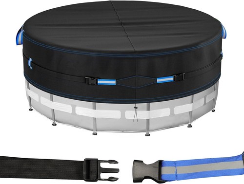 12ft round pool cover solar - pool,