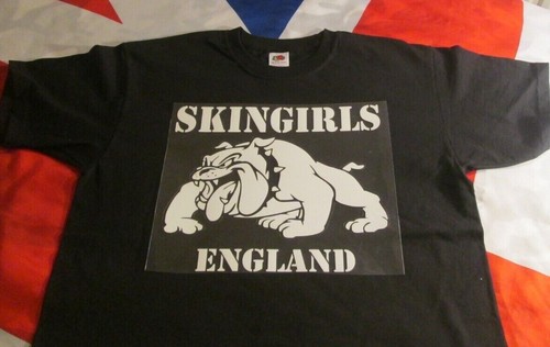 Shirt skinhead girl - t,
