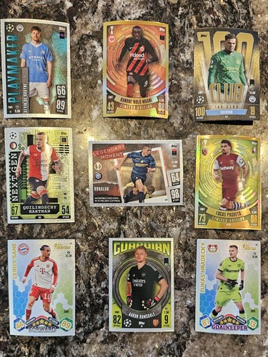 Nine great topps - nine, attax