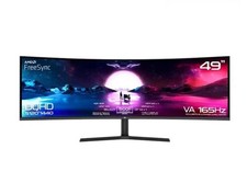 LG 49WQ95C-W 49 Ultrawide DQHD 144Hz Curved IPS Monitor FreeSync Premium 1ms
