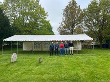 Heavy Duty Marquee 24m x 12m Former Church Marquee Used  For One Off Event