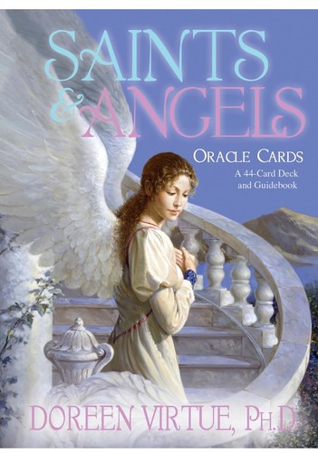 Saints angels oracle cards - saints,
