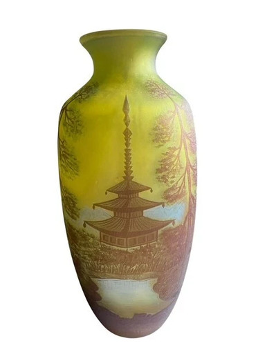 Emile galle tip glass - galle',
